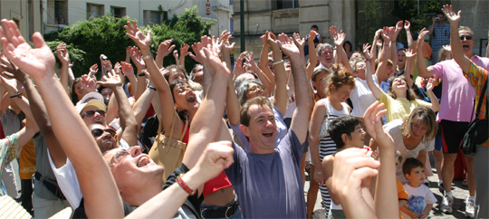 Plus Grand Eclat de Rire de France  Frontignan en 2004