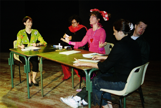 Stage de thtre avec Fred Cosseron